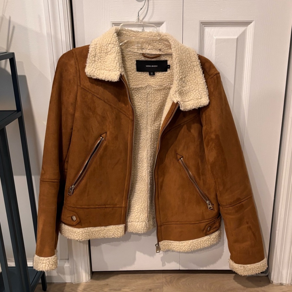 Vero Moda Short Borg Sherpa Jacket